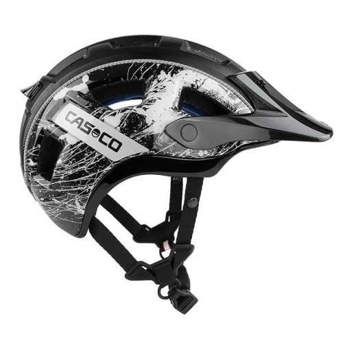 Casco MTBE2 sisak M (54-58cm) splatter silver/ezüst