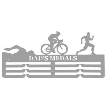 EZÜST - Éremtartó Falra Szerelhető Triatlon