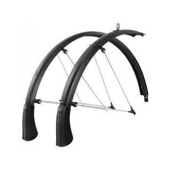 SKS sárvédő szett Bluemels 28" matt fekete 45mm