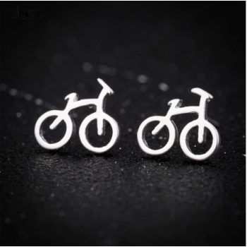 Kerékpáros fülbevaló