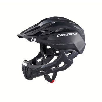 Cratoni C-Maniac bukósisak fekete matt M/L 54-58