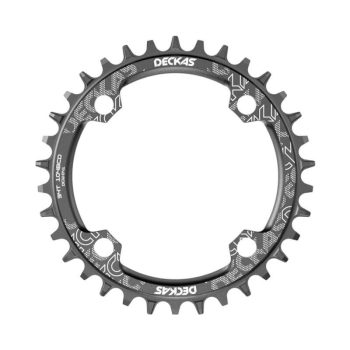 Deckas lánckerék 104/34 alu fekete