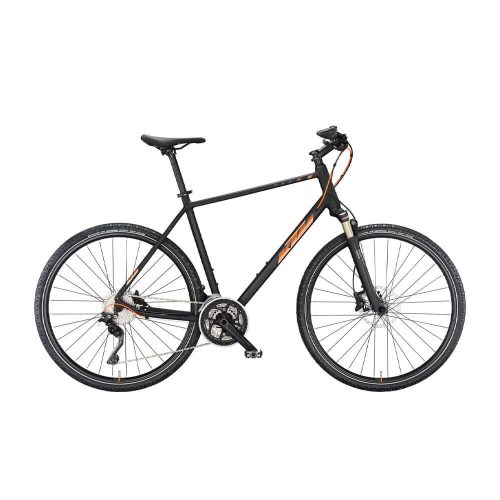 KTM X-Life 1964 cross trekking férfi M matt fekete kerékpár