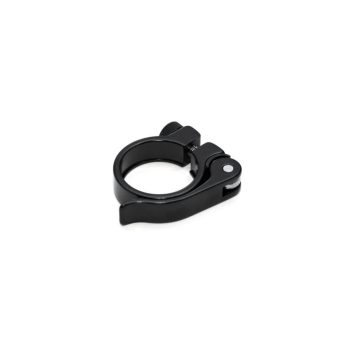 Spyral nyeregcső bilincs 31,8mm Basic fekete