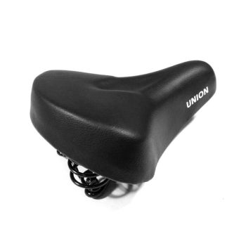 Nyereg fekete rugós 2749