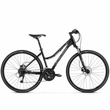   KROSS Evado 5.0 Női cross-trekking kerékpár Fekete - menta (M)