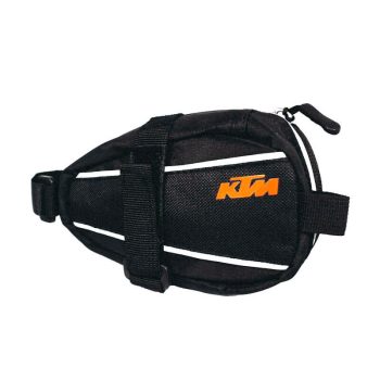 KTM nyeregtáska mini M - fekete narancs