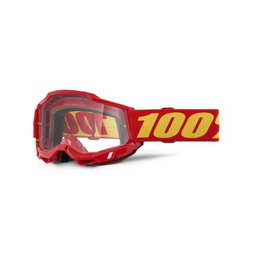 100% szemüveg Accuri 2 red clear lens