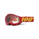 100% szemüveg Accuri 2 red clear lens