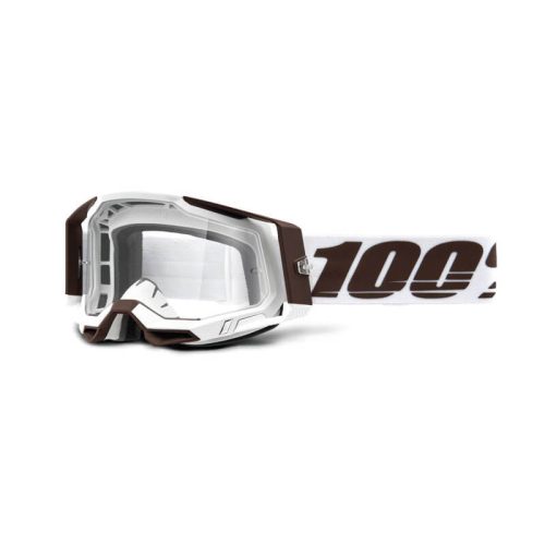 100% szemüveg Racecraft 2 snowbird-clear lens (fehér-barna)