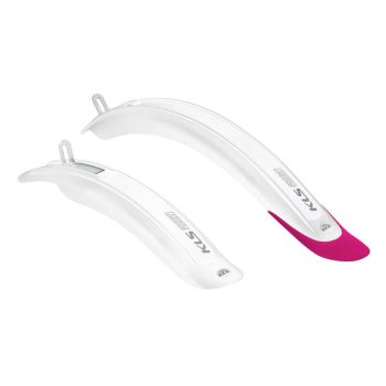 Kellys Foggy sárvédő szett 20" fehér-pink