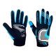 Velotech kesztyű hosszú Windproof Kék S/M