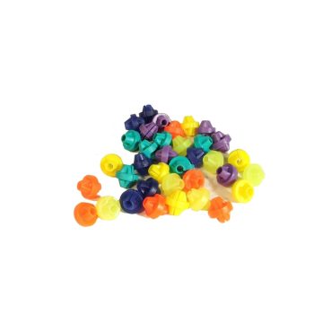 Neuzer küllőgyöngy színes műanyag 36db