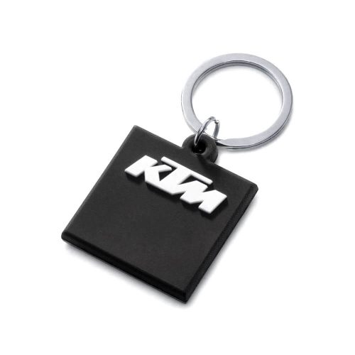 KTM Logo Rubber Gumi kulcstartó fekete
