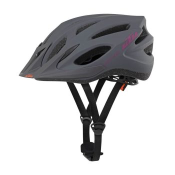 KTM bukósisak Lady Line 54-58 matt sötétszürke lila