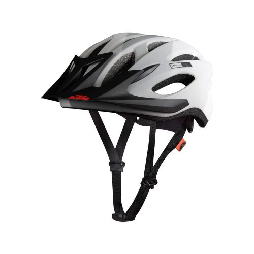 Ktm bukósisak Lady Line 54-58cm fehér szürke matt
