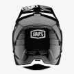100% Fullface sisak Aircraft Composit silo/fekete-fehér M (57-58 cm)