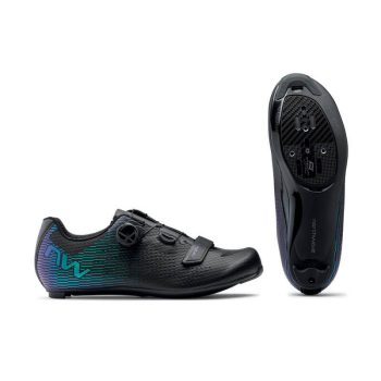   Northwave cipő Storm Carbon 2 országúti fekete-színváltós 44