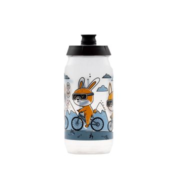 Kellys kulacs Kolibri Kids átlátszó állat mintás 550ml