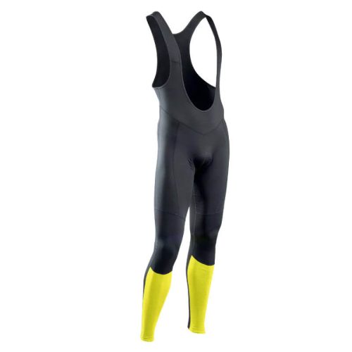 Northwave nadrág Force 2 Bibtight kantáros fekete-fluo sárga XXL