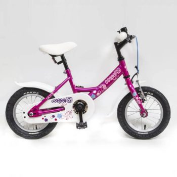   Csepel Lily 12'' ciklámen unikornisos gyermek kerékpár