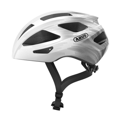 ABUS Macator bukósisak white silver M 52-58cm
