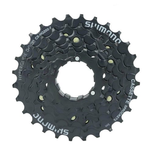 Shimano lánckeréksor 7-es 12-32F CSHG2007 fekete