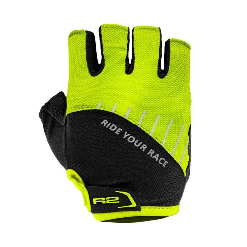 R2 kesztyű Hoppy ATR48B/8Y fekete/neon gyerek 8 éves