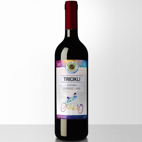 Tricikli - Kékfrankos–Blauburger cuvée (félédes)