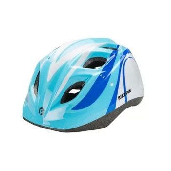 Bikefun Junior bukósisak kék fehér S (48-52) 