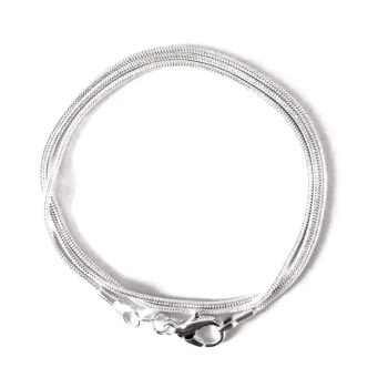 Ezüstözött lánc medálokhoz