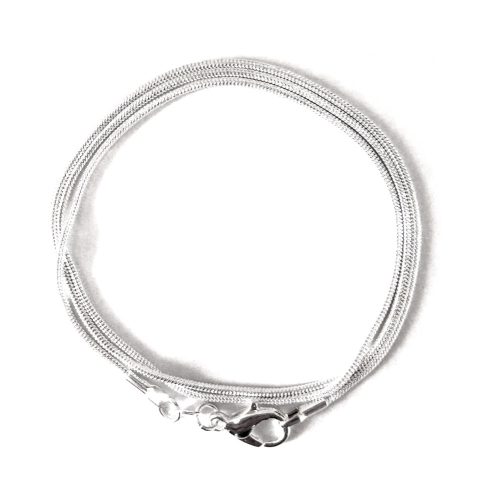 Ezüstözött lánc medálokhoz