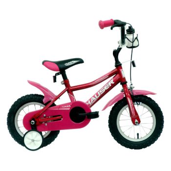 Hauser Puma 12" sötét rózsaszín kerékpár