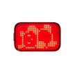 iGPSport hátsó lámpa smart emoji ET6