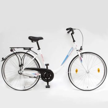 Csepel Budapest B 28/19" GR kontrafékes Fehér