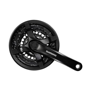 Shimano hajtómű FC-TY501 négyszögt. 42x34x24T Fekete