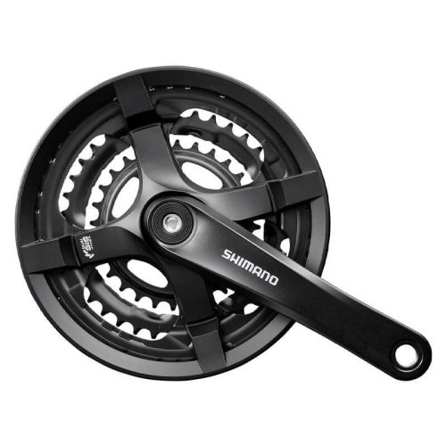 Shimano hajtómű FC-TY501 négyszögt. 48x38x28T fekete