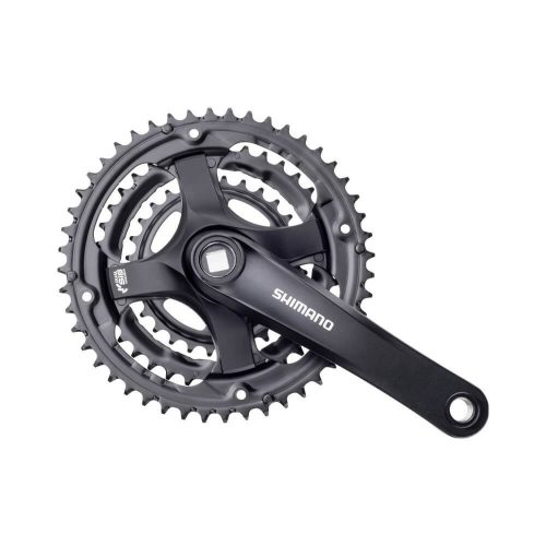 Shimano hajtómű FC-TY501 négyszögt. 48x38x28T fekete