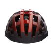 Lazer bukósisak Compact DLX piros fekete unisize háló+led