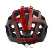 Lazer bukósisak Compact DLX piros fekete unisize háló+led