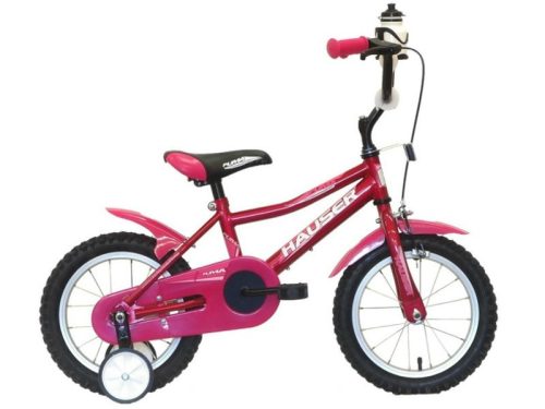 Hauser Puma 14" sötét rózsaszín kerékpár