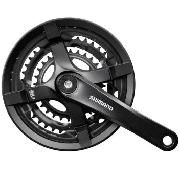 Shimano FC-TY301 hajtómű 170mm négyszögtengelyes fekete