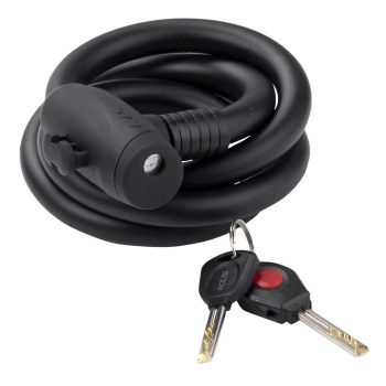 KLS Hardcoil Spirál kerékpár lakat 180 cm
