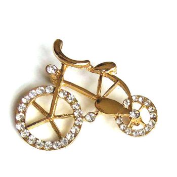 Kerékpáros kitűző