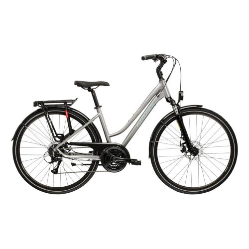 KROSS Trans 3.0 női trekking ezüst kerékpár M