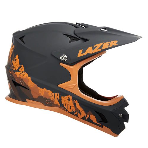 Lazer Phoenix+ Fullface Sisak Matt kobalt - narancs XS (52-54 cm)