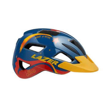   Lazer Lil' Gekko gyermek bukósisak Kék, sárga csillagos (XS 46-50 cm)