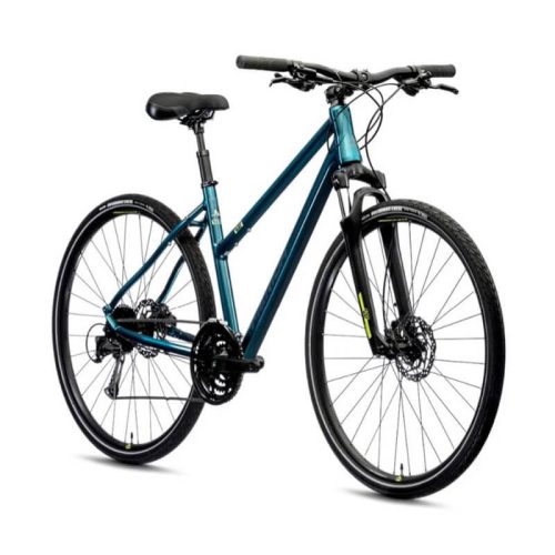 MERIDA Crossway 100 női crosstrekking kerékpár Zöldeskék (S)