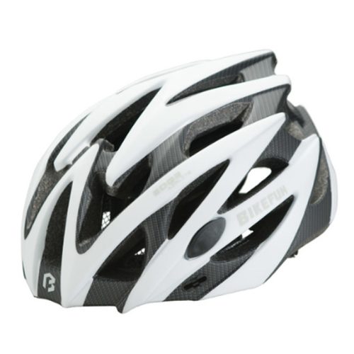 Bikefun Edge bukósisak fehér karbon M 55-58cm