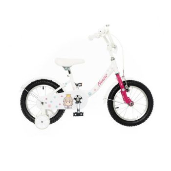Neuzer BMX 14" lány fehér hercegnős